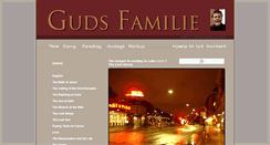 Desktop Screenshot of gudsfamilie.dk